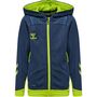 Hummel Hmllead Zip Poly Hoodie Kids - dark denim