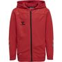 Hummel Hmllead Zip Poly Hoodie Kids - true red