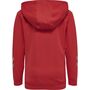 Hummel Hmllead Zip Poly Hoodie Kids - true red