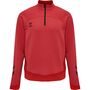 Hummel Hmllead Half Zip Kids - true red
