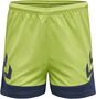 Hummel Hmllead Womens Poly Shorts - lime punch