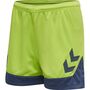Hummel Hmllead Womens Poly Shorts - lime punch