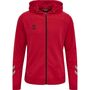 Hummel Hmllead Zip Poly Hoodie - true red