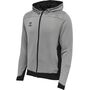 Hummel Hmllead Zip Poly Hoodie - grey melange
