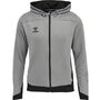 Hummel Hmllead Zip Poly Hoodie - grey melange