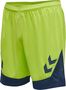 Hummel Hmllead Poly Shorts - lime punch