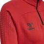 Hummel Hmllead Woman Half Zip - true red