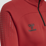Hummel Hmllead Woman Half Zip - true red