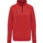 Hummel Hmllead Woman Half Zip - true red