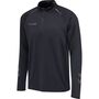 Hummel Hmlauthentic Pro Half Zip Sweat - anthracite