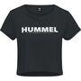 Hummel Hmllegacy Woman Cropped T-Shirt - black