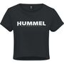 Hummel Hmllegacy Woman Cropped T-Shirt - black