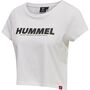 Hummel Hmllegacy Woman Cropped T-Shirt - white/black