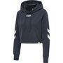 Hummel Hmllegacy Woman Cropped Hoodie - blue nights