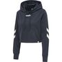 Hummel Hmllegacy Woman Cropped Hoodie - blue nights