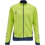Hummel Hmllead Poly Zip Jacket - lime punch