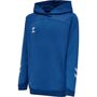 Hummel Hmllead Poly Hoodie Kids - true blue