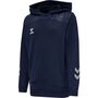 Hummel Hmllead Poly Hoodie Kids - marine