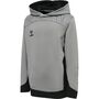 Hummel Hmllead Poly Hoodie Kids - grey melange