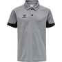 Hummel Hmllead Functional Kids Polo - grey melange