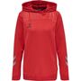 Hummel Hmllead Women Poly Hoodie - true red