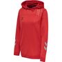 Hummel Hmllead Women Poly Hoodie - true red