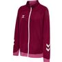 Hummel Hml Lead Women Poly Zip Jacket - biking red