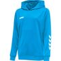 Hummel Hmlpromo Poly Hoodie - diva blue