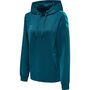 Hummel Hmlcore Xk Poly Sweat Hoodie Woman - blue coral