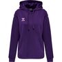 Hummel Hmlcore Xk Poly Sweat Hoodie Woman - acai