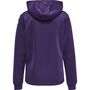 Hummel Hmlcore Xk Poly Sweat Hoodie Woman - acai/white