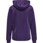 Hummel Hmlcore Xk Poly Sweat Hoodie Woman - acai/white