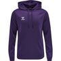 Hummel Hmlcore Xk Poly Sweat Hoodie - acai/white