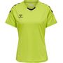 Hummel Hmlcore Xk Poly Jersey S/S Woman - lime popsicle
