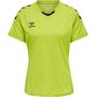 Hummel Hmlcore Xk Poly Jersey S/S Woman - lime popsicle