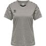 Hummel Hmlcore Xk Poly Jersey S/S Woman - grey melange