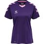 Hummel Hmlcore Xk Poly Jersey S/S Woman - acai