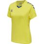 Hummel Hmlcore Xk Poly Jersey S/S Woman - blazing yellow/true blue