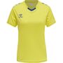 Hummel Hmlcore Xk Poly Jersey S/S Woman - blazing yellow/true blue