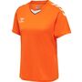Hummel Hmlcore Xk Poly Jersey S/S Woman - orange tiger