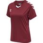 Hummel Hmlcore Xk Poly Jersey S/S Woman - maroon