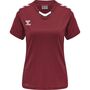 Hummel Hmlcore Xk Poly Jersey S/S Woman - maroon