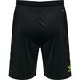 Hummel Hmlcore Xk Poly Shorts - black/lime popsicle
