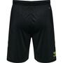 Hummel Hmlcore Xk Poly Shorts - black/lime popsicle