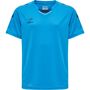 Hummel Hmlcore Xk Poly Jersey S/S Kids - blue danube