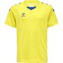 Hummel Hmlcore Xk Poly Jersey S/S Kids - blazing yellow/true blue