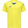 Hummel Hmlcore Xk Poly Jersey S/S Kids - blazing yellow/true blue