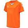 Hummel Hmlcore Xk Poly Jersey S/S Kids - orange tiger