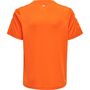 Hummel Hmlcore Xk Poly Jersey S/S Kids - orange tiger