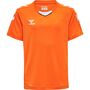 Hummel Hmlcore Xk Poly Jersey S/S Kids - orange tiger